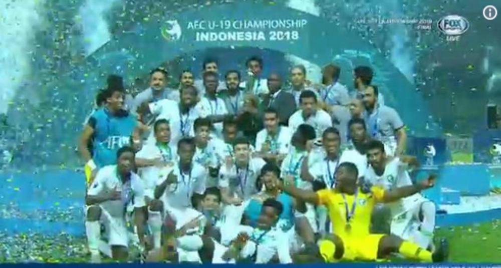 2018 champions Saudi Arabia