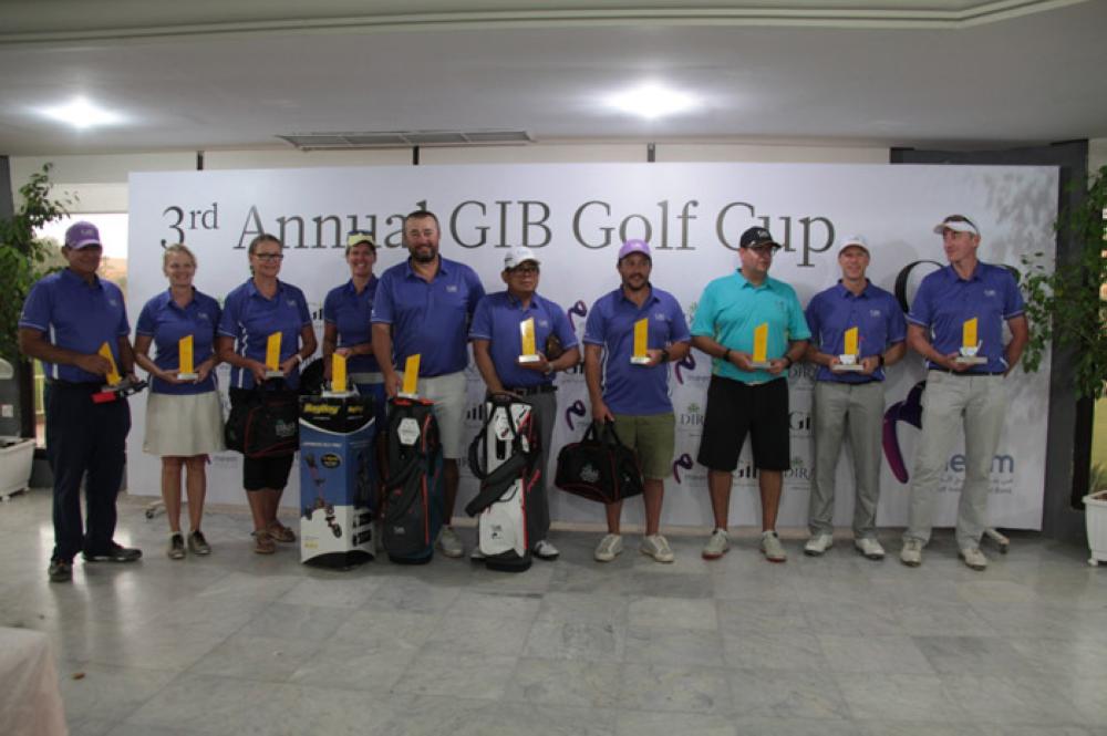 Almansour hits super 67 to win Invitational GIB Golf Cup