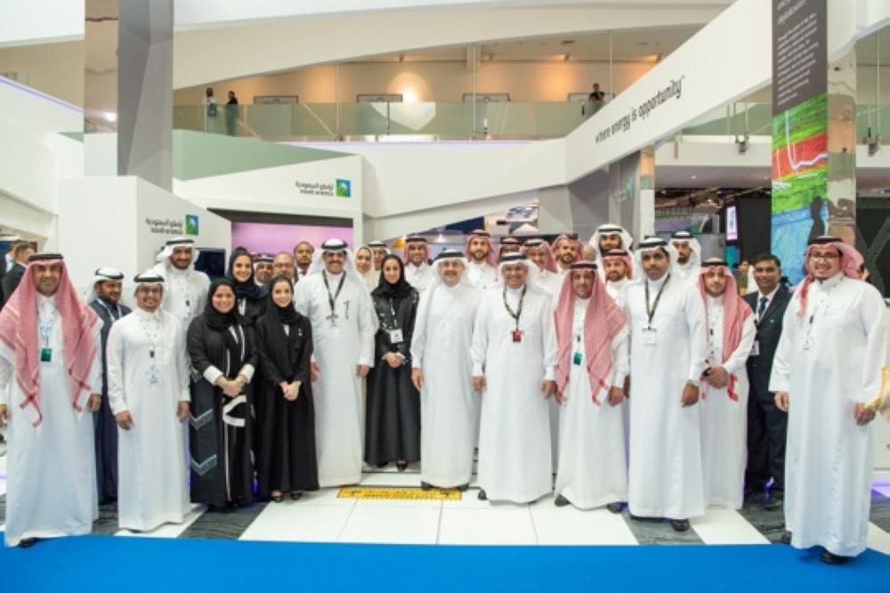 


CEO Amin Nasser and Saudi Aramco delegation at ADIPEC