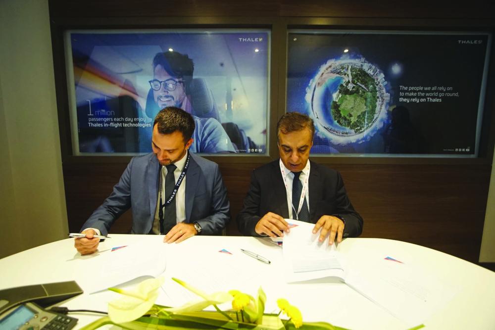 



Air Arabia and Thales sign the agreement 