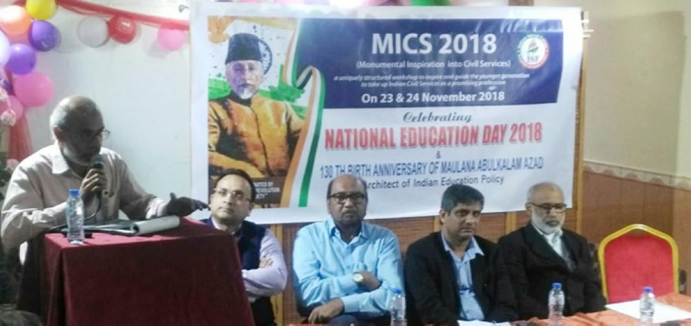 MICS Academy marks 130th birth anniversary of Maulana Azad