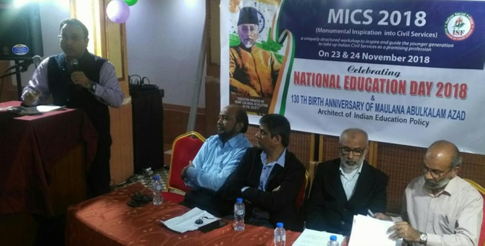 MICS Academy marks 130th birth anniversary of Maulana Azad