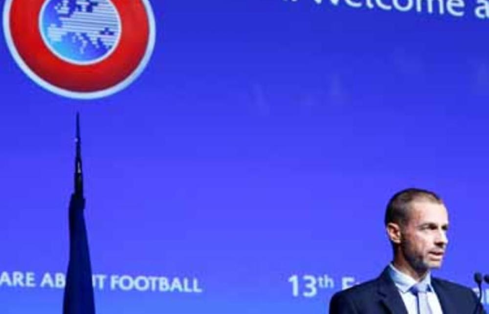 File photo of UEFA president Aleksander Ceferin. — Reuters