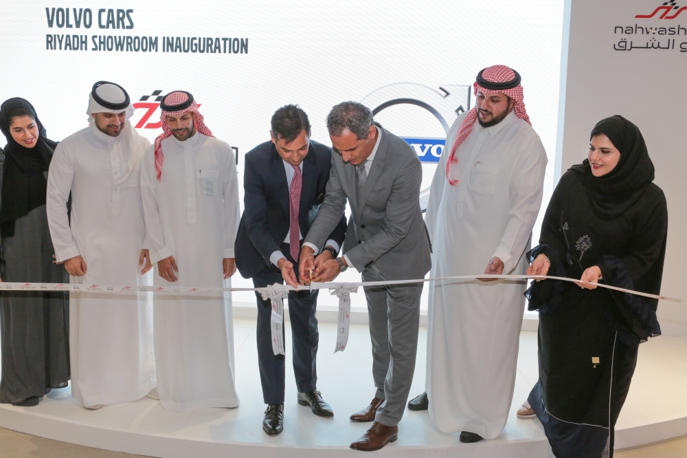 Nahwasharq inaugurates first 
Volvo cars showroom in KSA