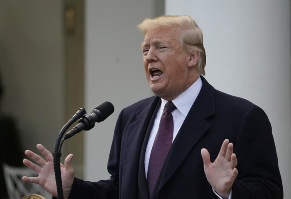 US President Donald Trump