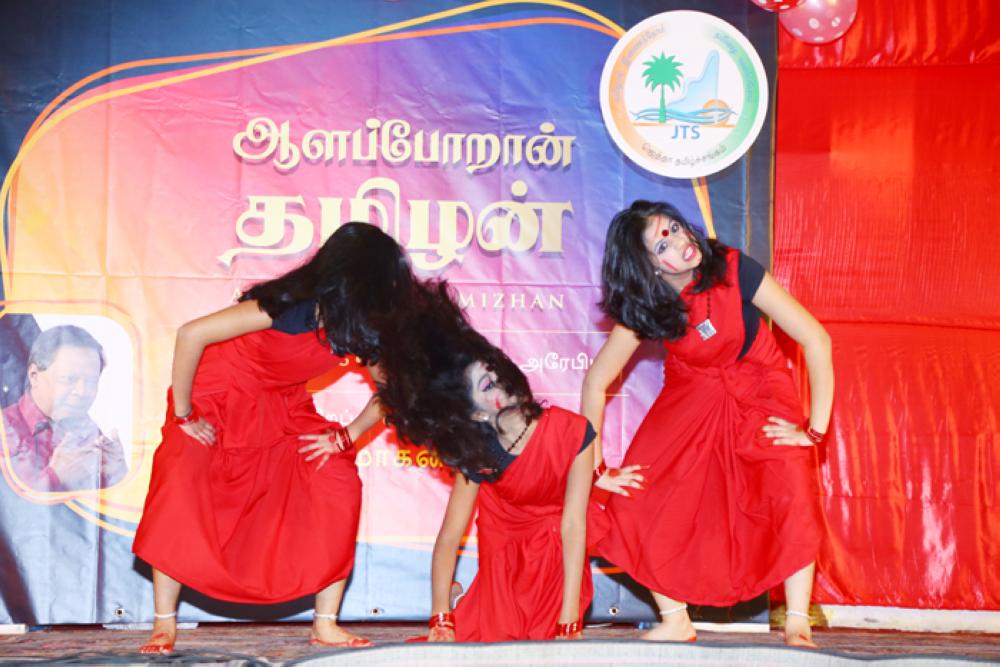 Rib-tickling talk by Tamil speaker in JTS event