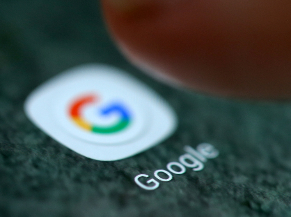 The Google app logo is seen on a smartphone in this picture illustration taken in this file photo. — Reuters