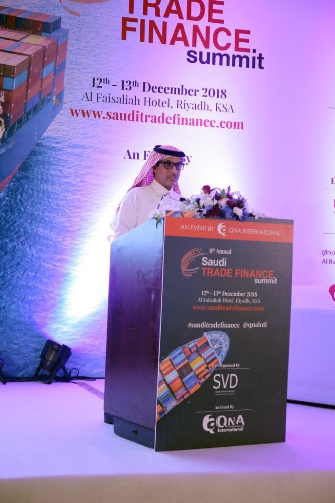 Dr.  Ayedh bin Hadi Al-Otaibi delivers a speech on 'Unlocking the Potential of the Arab World’s Largest Economy'
