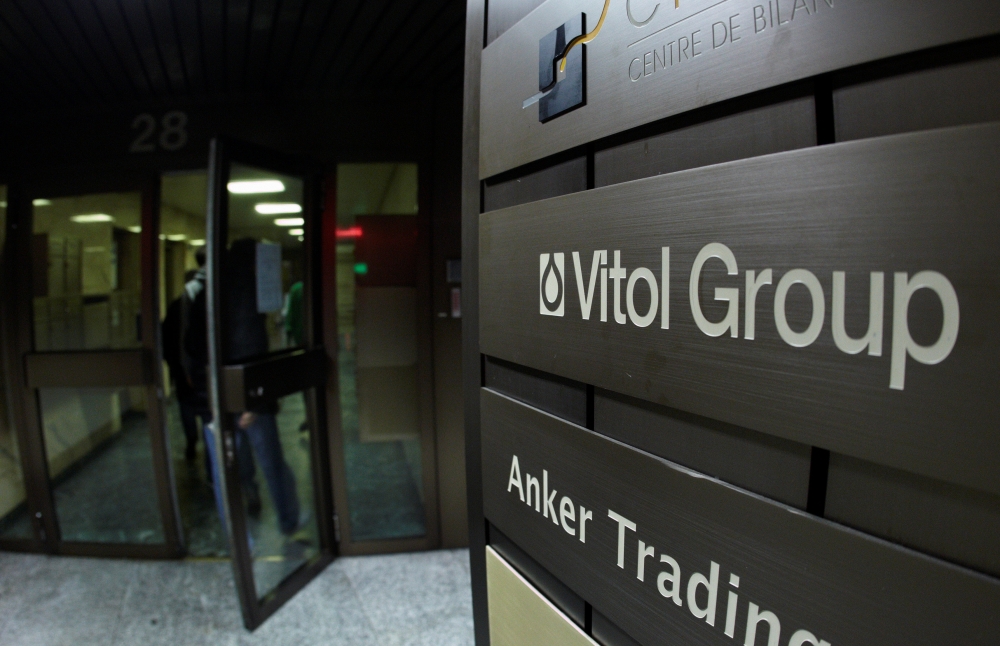 A sign is pictured in front of Vitol Group trading commodities company building in Geneva in this file photo. — Reuters
