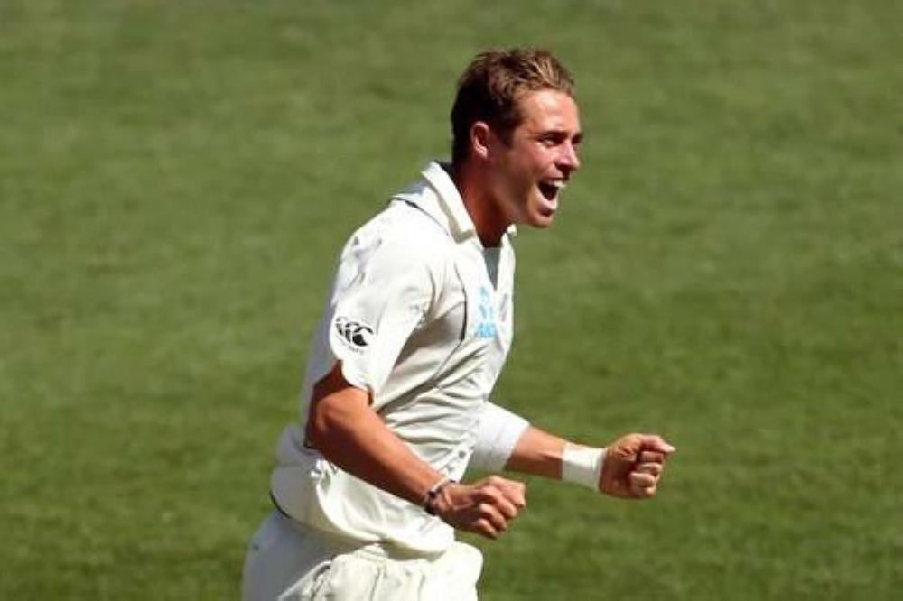 New Zealand's Tim Southee, seen in this file photo, welcomed a green Basin Reserve wicket to start their domestic Test season against Sri Lanka on Saturday.