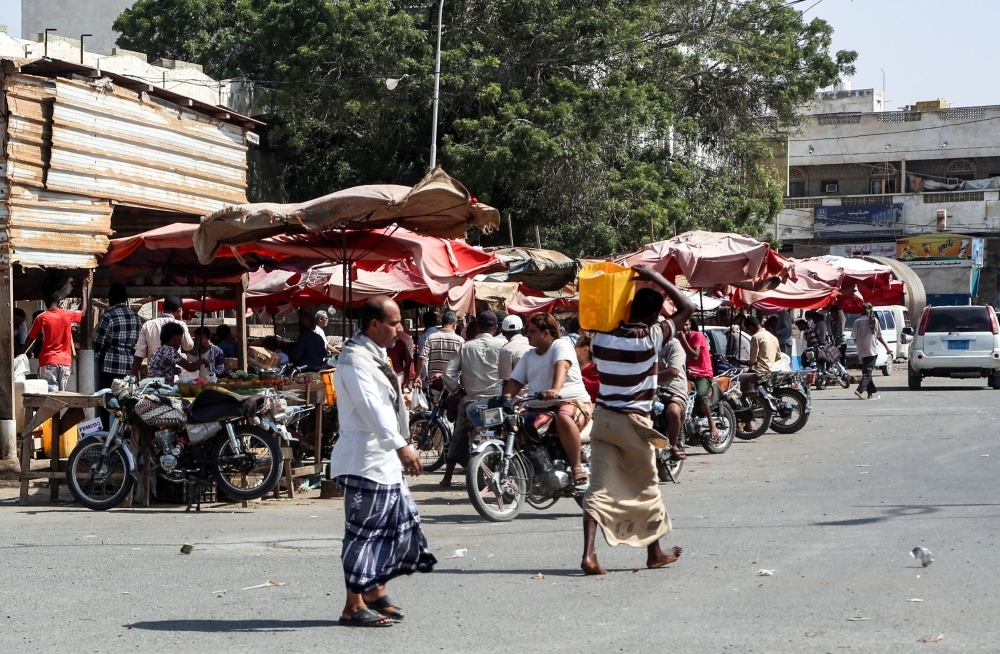 A view of a market in the Red Sea port city of Hodeida. — AFP