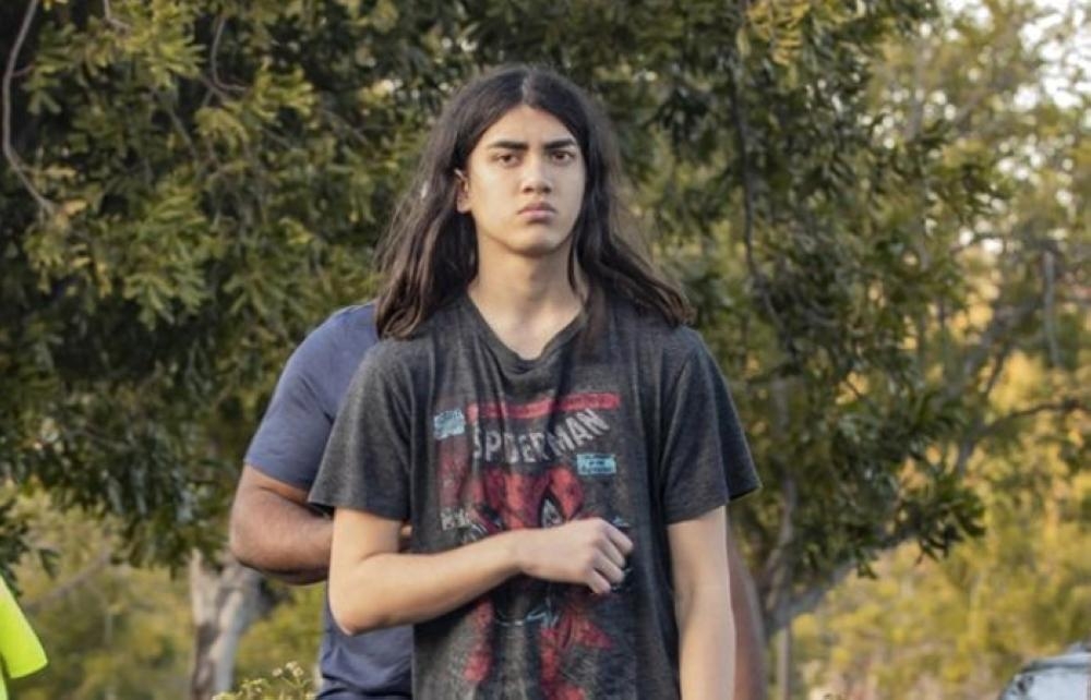 Blanket Jackson going shopping in the LA suburb of Calabasas on Sunday. — Image: IXOLA / BACKGRID)