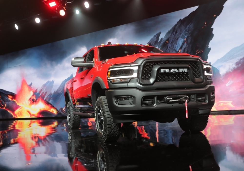Fiat Chrysler Automobiles (FCA) unveils the 2019 RAM Power Wagon pick up truck 
