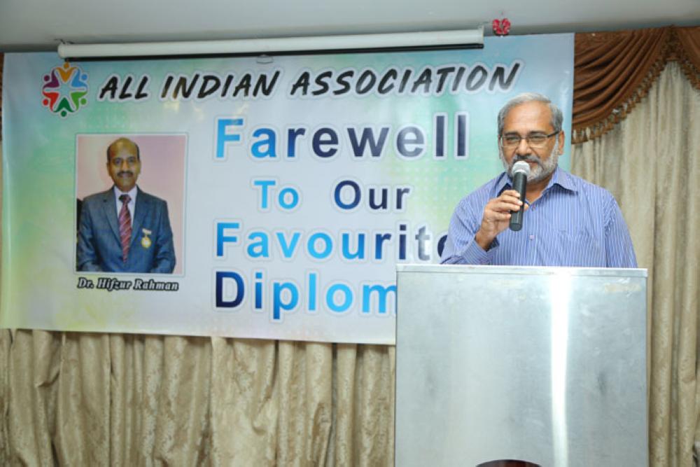 Community members bid adieu to Indian diplomat