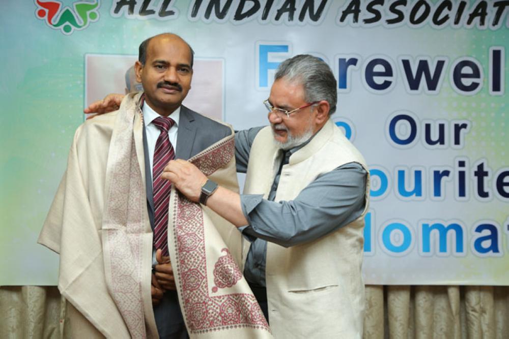 Community members bid adieu to Indian diplomat