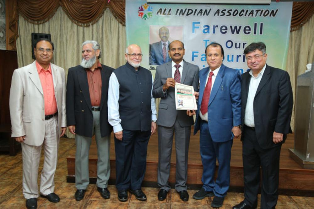 Community members bid adieu to Indian diplomat