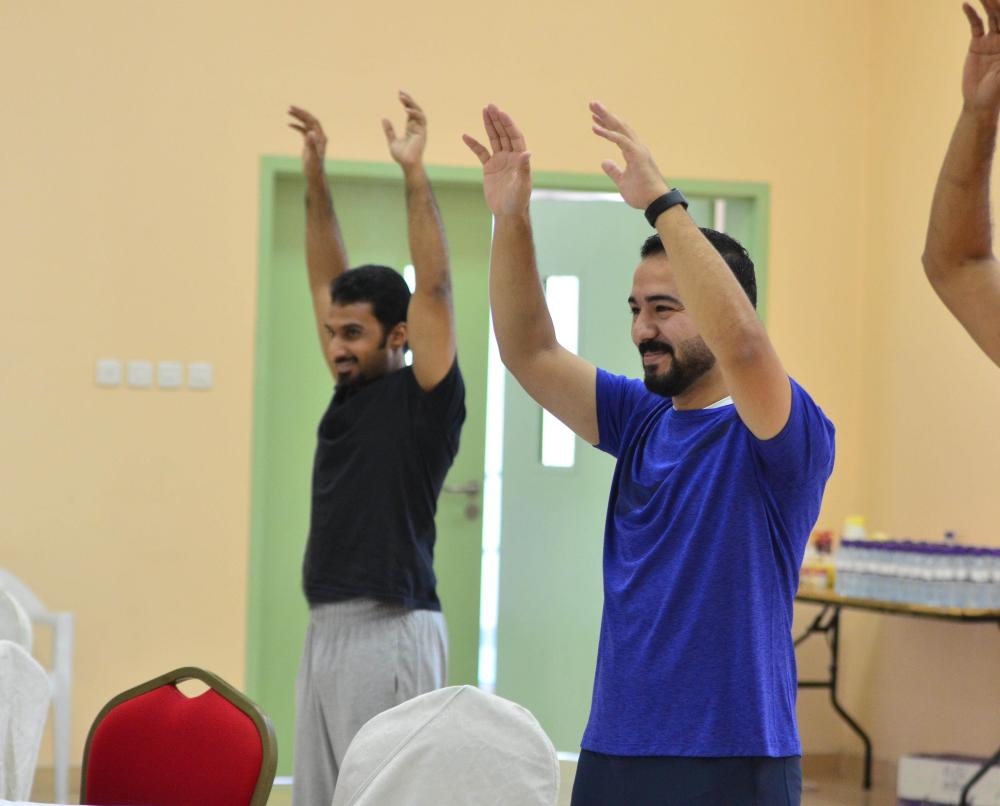 


The participants in the first phase of the training program in Riyadh.