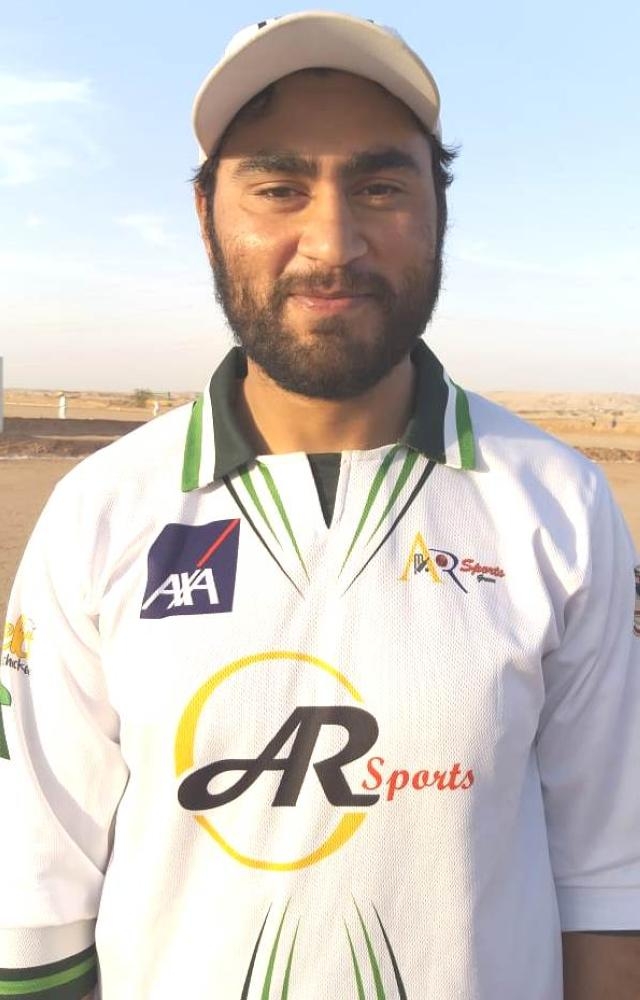 Irfan Sarfraz — Man of the Match 