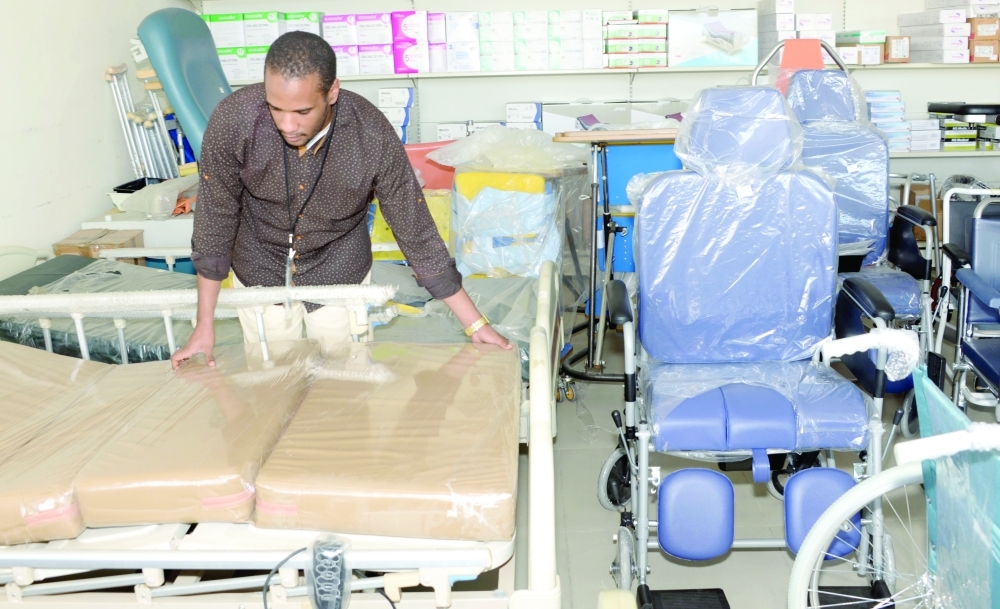


Ahmed Abdul Mohsen, sales manager at one of a medical equipment store, says employees can gain valuable experience working in the sector. — Courtesy Al-Madina
