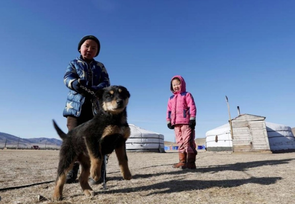 Ulzii-Orshikh Otgon, 34, visits a doctor for her 10-month-old daughter Achmaa, diagnosed with pneumonia, at a children’s hospital in Bayangol district of Ulaanbaatar, Mongolia. — Reuters