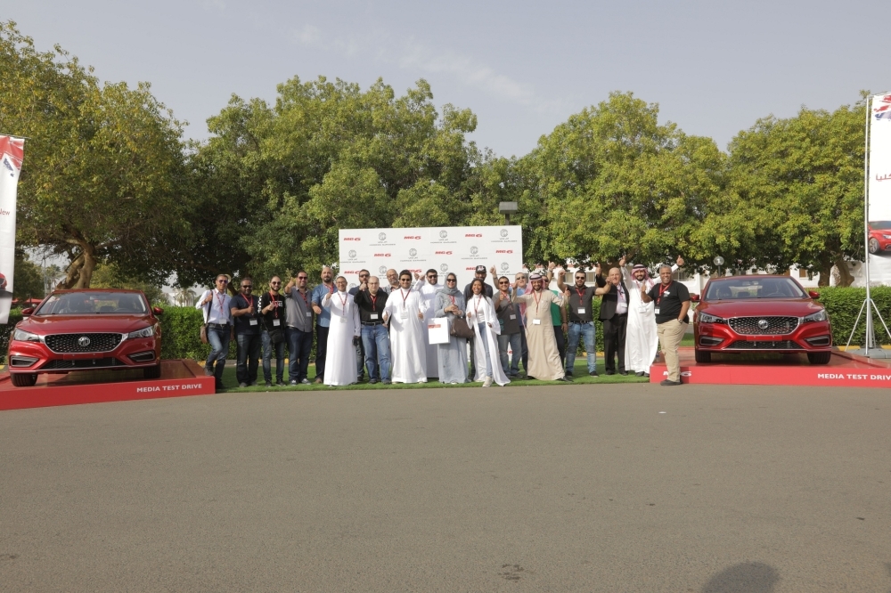 


Media and social networking celebrities gather for a test drive of the all-new MG 6 car