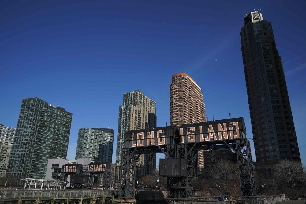 A view of Gantry Plaza State Park along the waterfront in Long Island City in the Queens borough of New York City. Amazon said on Thursday that they are canceling plans to build a corporate headquarters in Long Island City, Queens after coming under harsh opposition from some local lawmakers and residents. — AFP