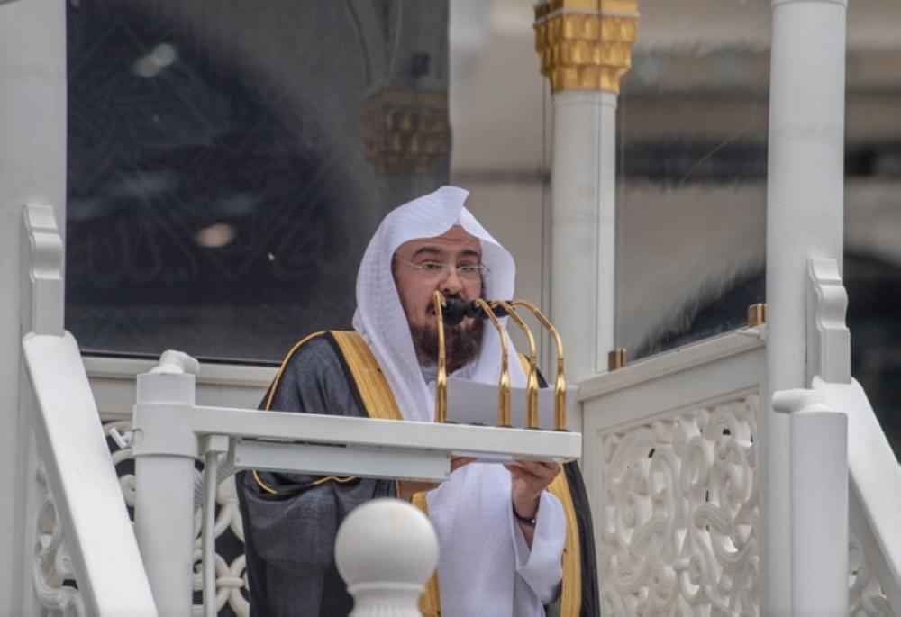 Sheikh Abdulrahman Al-Sudais, Imam and Khateeb of the Holy Mosque in Makkah