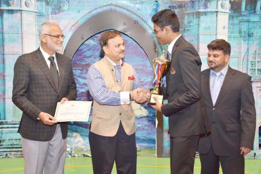 CBSE national champs of IISR felicitated