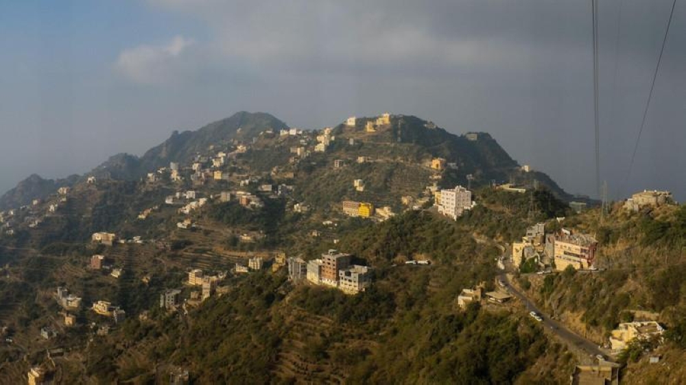 


Homes and businesses atop Faifa Mountain, east of Jazan. — Photo courtesy: Andrew Leber