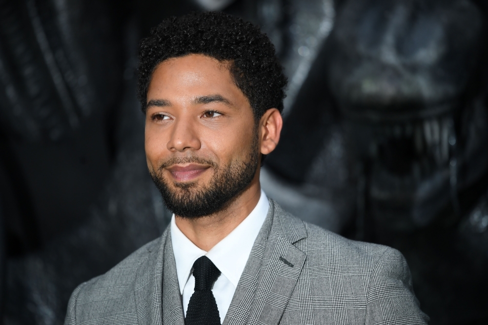 US actor Jussie Smollett poses for a photograph upon arrival at the world premiere of “Alien: Covenant” in London in this May 4, 2017 file photo. — AFP