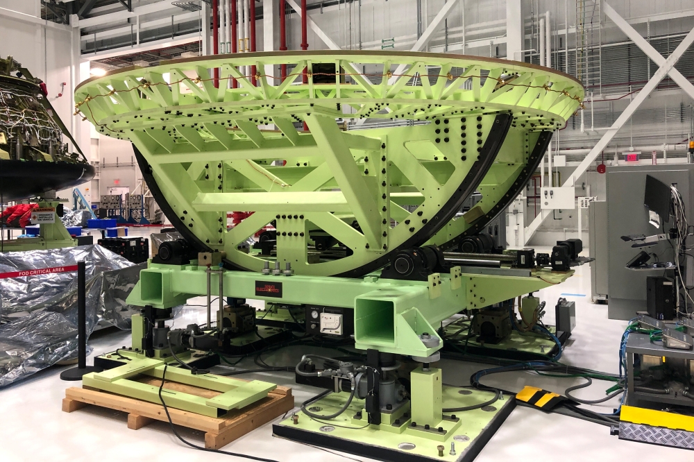 A Boeing testing equipment is seen at its CST-100 Starliner capsule production facility in Cape Canaveral, Florida, US. - Reuters