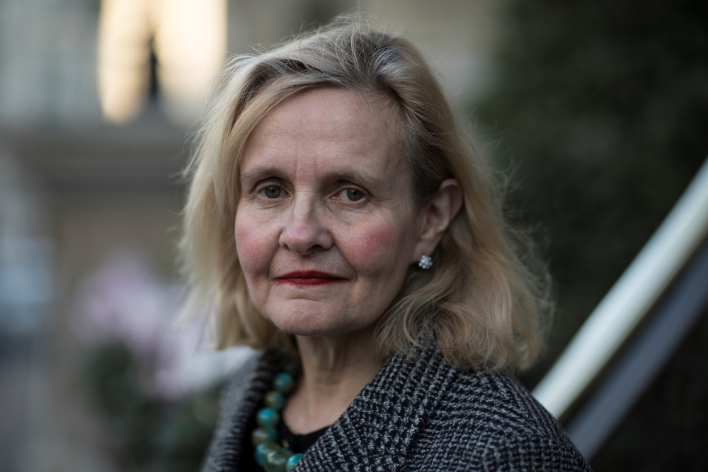 Catherine Blaiklock, founder of the Brexit Party poses for a photograph in central London, Britain, in this Feb. 21, 2019 file photo. — Reuters