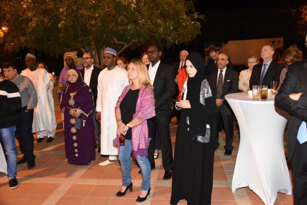 The audience at Francophonie Festival 2019 marking the annual celebration of French language and cultural diversity.