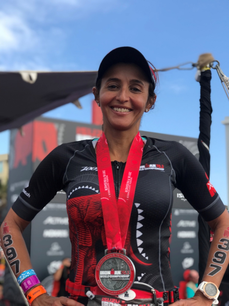 


A dentist by profession and a mother of three, Dina Al-Tayeb says she is not a full-time athlete with a team of experts shaping her career.