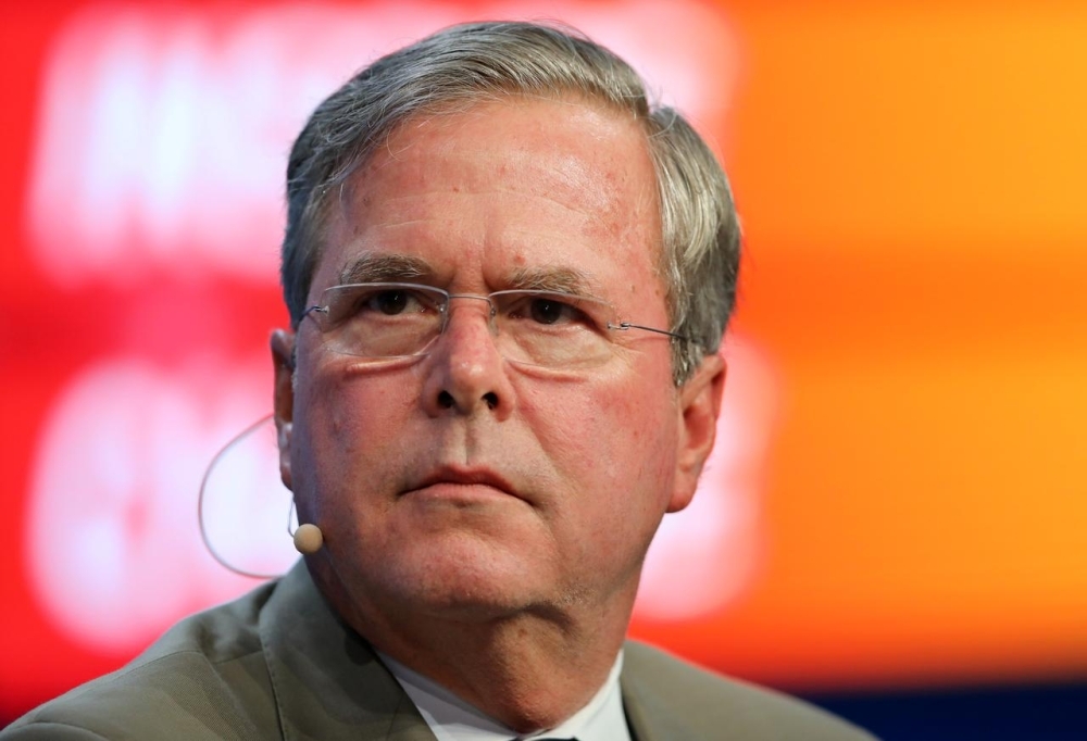 The federal election oversight agency has levied a record fine against the Super PAC that backed former presidential hopeful Jeb Bush, seen in this file photo. — Reuters
