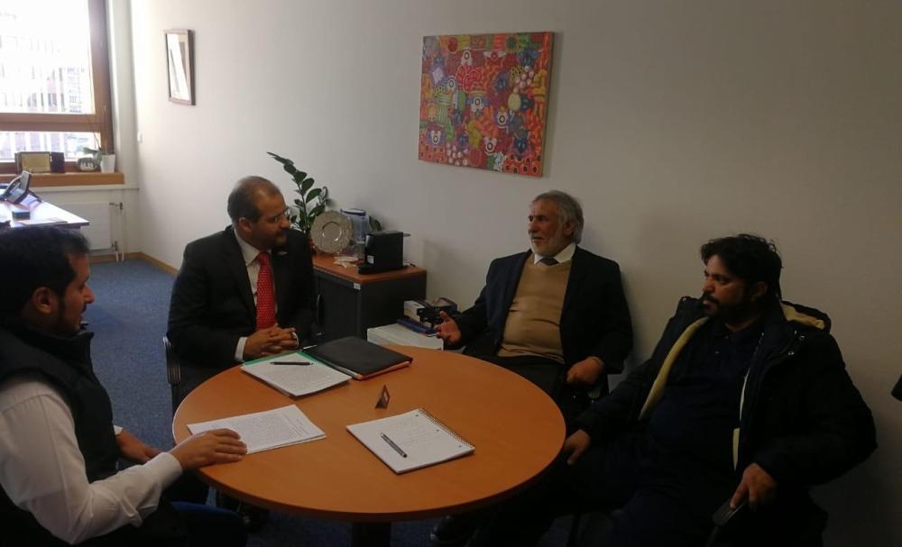 Al-Ghufran delegation meets UN Human Rights head