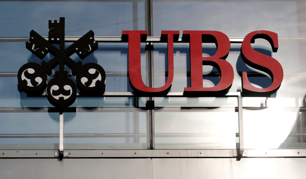 The logo of Swiss bank UBS is seen in Zurich, Switzerland, in this file photo. — Reuters