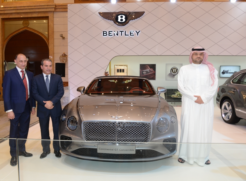 


Samaco Automotive Company, exclusive dealer for Bentley in Saudi Arabia, at the 12th session of the International Luxury Motor Show (EXCS). — Courtesy photo