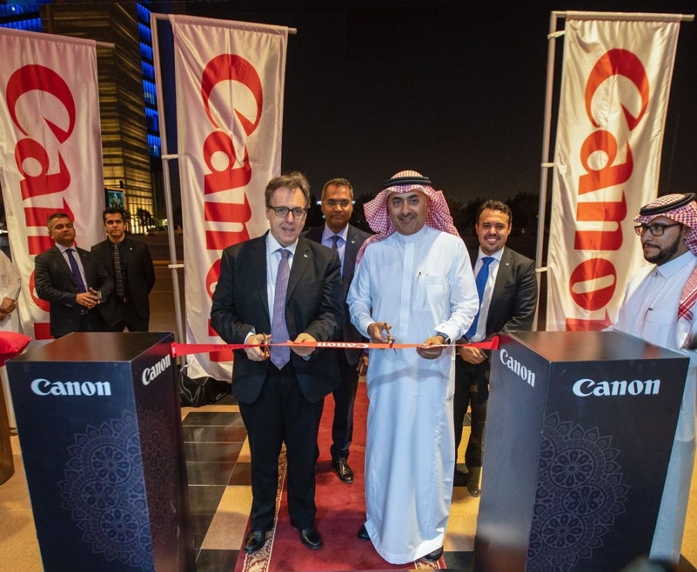 Canon Saudi Arabia opening ceremony