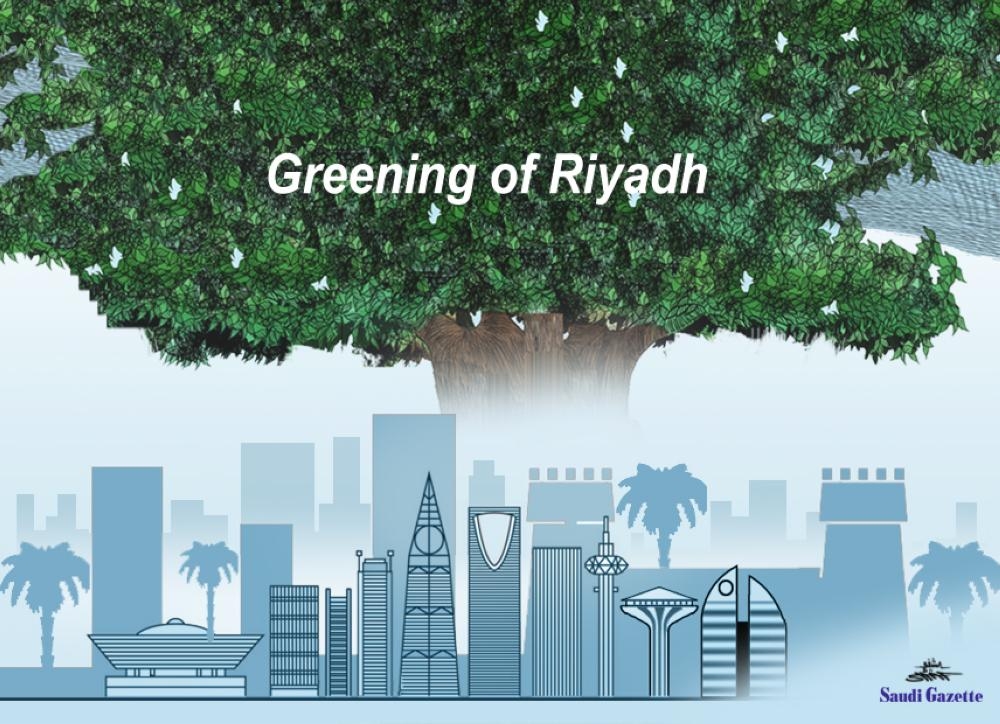 Greening of Riyadh