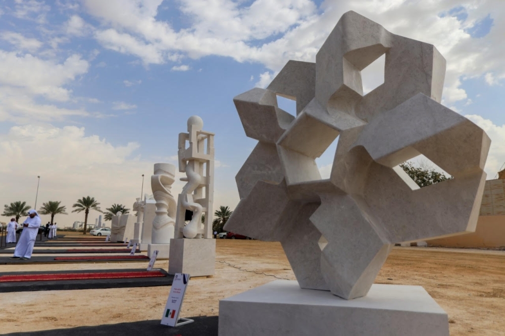 A total of 23 artists from around the world, including three from Saudi Arabia, contributed to the Tuwaiq Symposium for Sculpture 2019 with their distinctive works.
