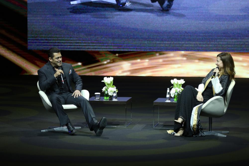 Bollywood Star Salman Khan dazzles at Ithra as part of Sharqiah Season