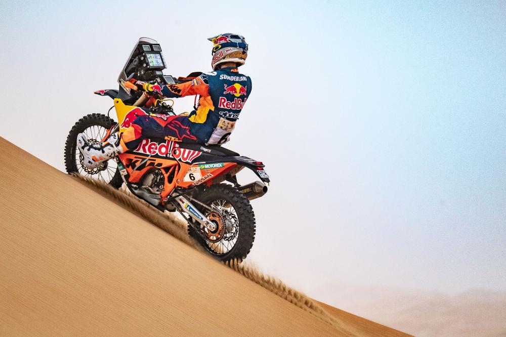 Sam Sunderlad on his KTM 450