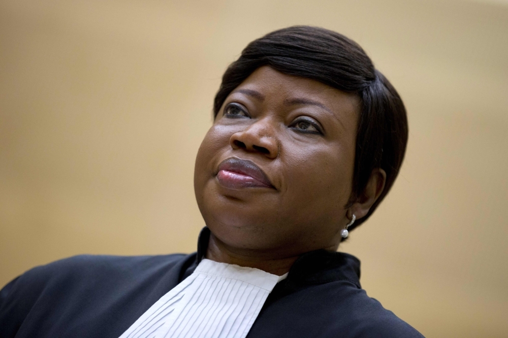 ICC chief prosecutor Fatou Bensouda is seen at the International Criminal Court (ICC) in The Hague in this Sept. 29, 2015 file photo. — AFP