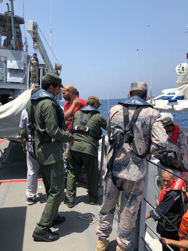 


The Panama-flagged ship turns into a fireball off the Farasan after its crewmembers were safely evacuated.