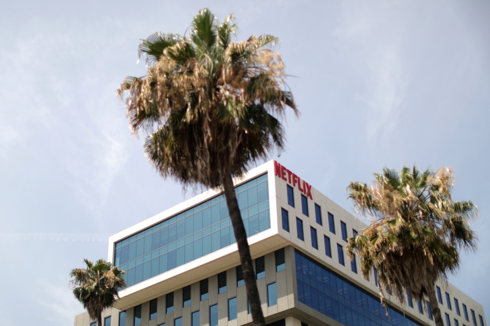 The Netflix logo is seen on their office in Hollywood, Los Angeles, California, in thus July 16, 2018 file photo. — Reuters