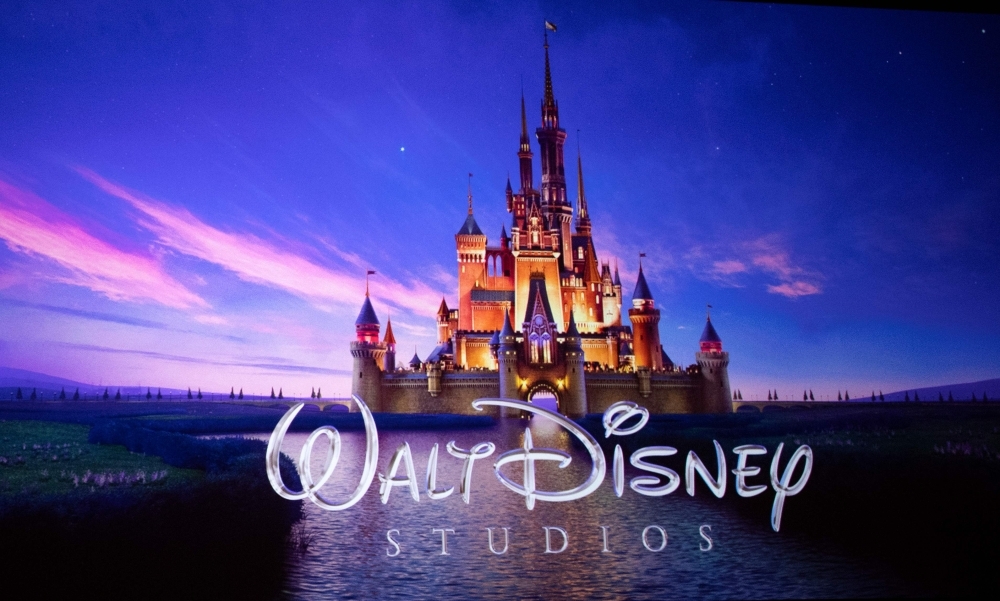 In this file photo the Walt Disney Studios logo is projected onscreen during the CinemaCon Walt Disney Studios Motion Pictures Special presentation at the Colosseum Caesars Palace in Las Vegas, Nevada. Disney's video streaming service will launch in the US on November 12, then gradually go international, Disney said on Thursday. — AFP