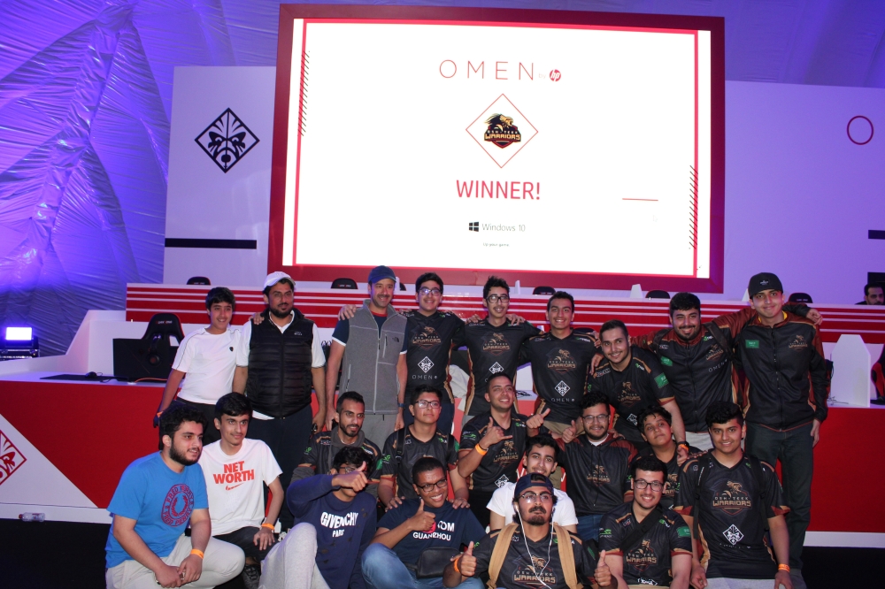 OMEN by HP levels up at 
Gamerscon Saudi Arabia