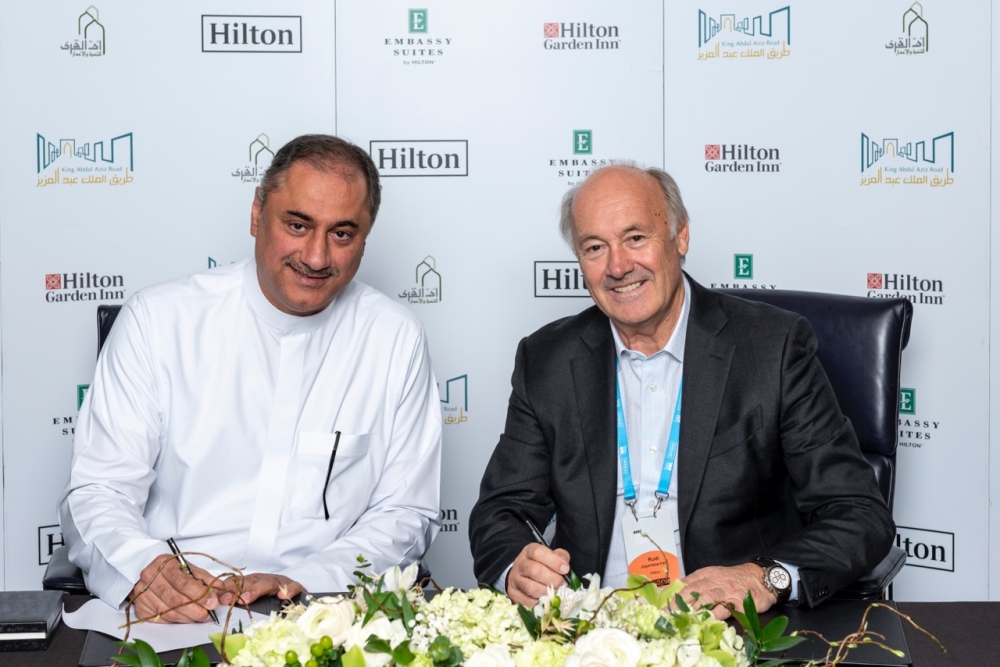 


Hilton Garden Inn and Embassy Suites signing