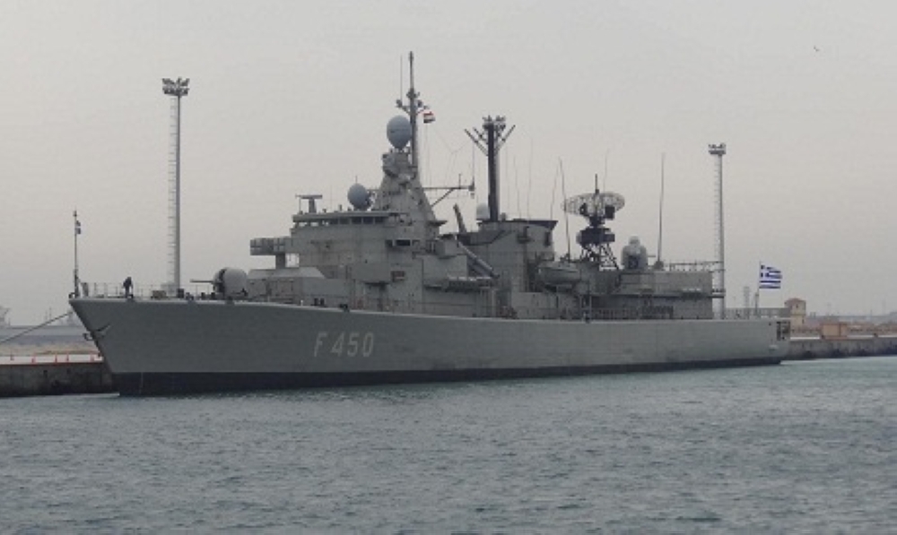 


A ship participating in the military drills (Photo: Courtesy of Egypt's military spokesperson Tamer El-Refai)